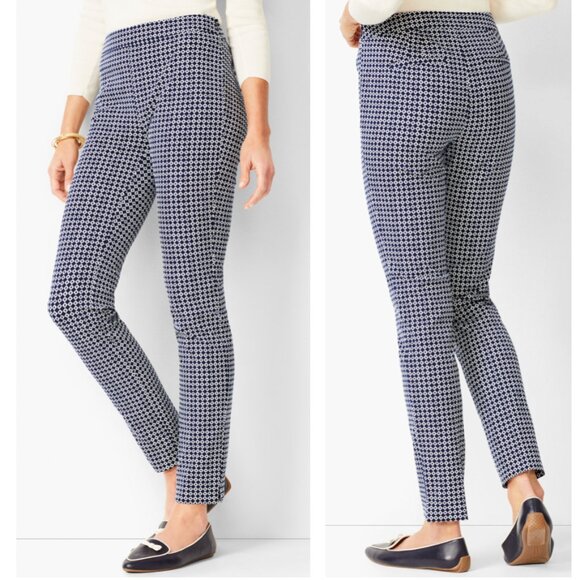 Talbots Chatham Ankle Pants - Geo Print size 6 - Picture 4 of 15